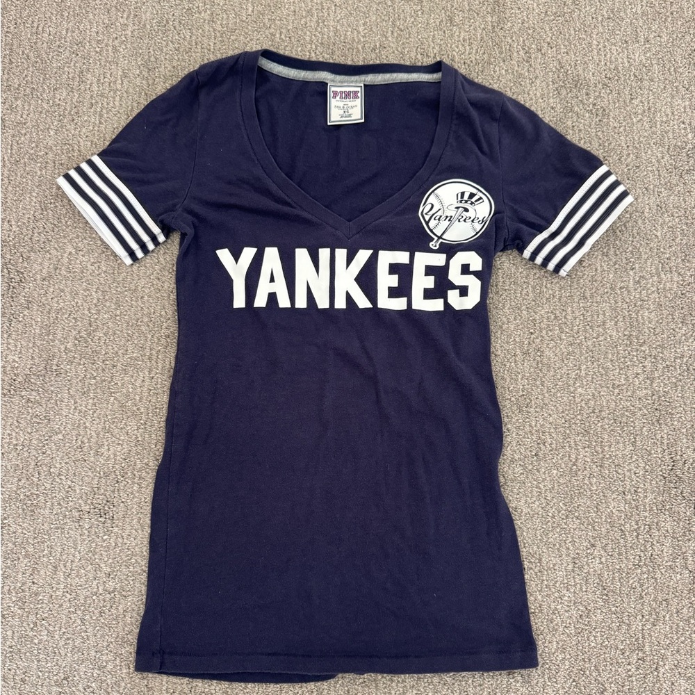 VINTAGE PINK New York Yankees Shirt Size xsmall